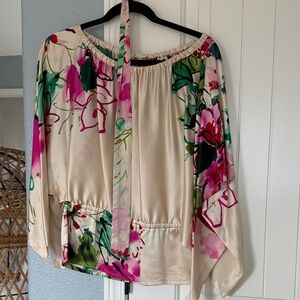 Yoana Baraschi Multicolor Floral Blouse